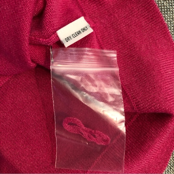Saks Fifth Avenue Pink Sweater 100% Cashmere Size M - Picture 3 of 5
